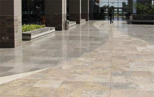 GREY INDOOR FLOORING LIMESTONE