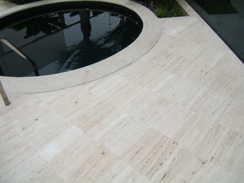 ROMAN POOL OUTDOOR TRAVERTINE